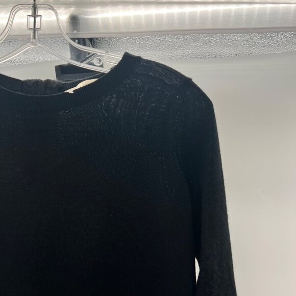 Ann Taylor Loft Women's Long Sleeve Lightweight Sweater Black Size XS - Picture 4 of 9